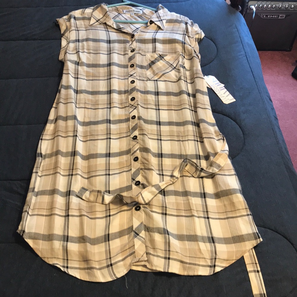 Almost Famous Shirt Dress